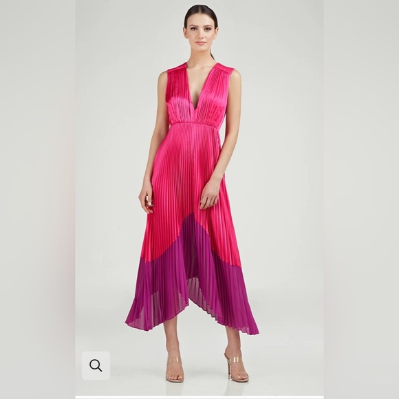 Amur Elegant Pink and Purple  Dress size 10 - Picture 1 of 11
